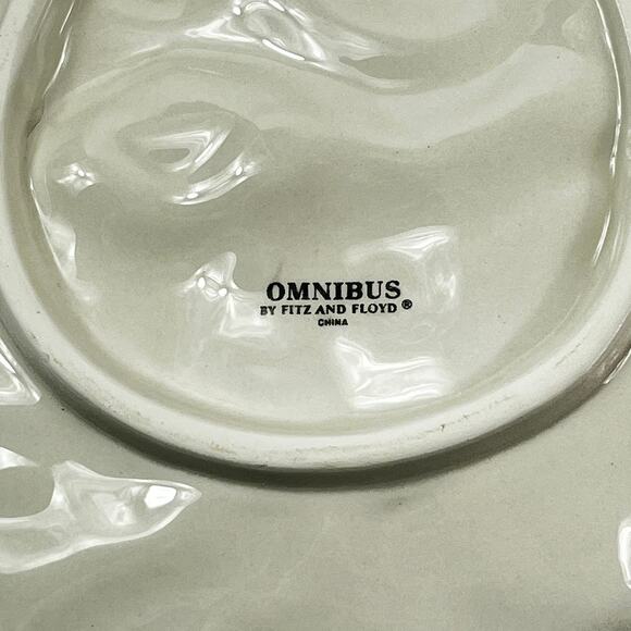 Fitz & Floyd Santa Claus Plate Salt Pepper Shakers Holiday Christmas Tableware - Picture 4 of 16